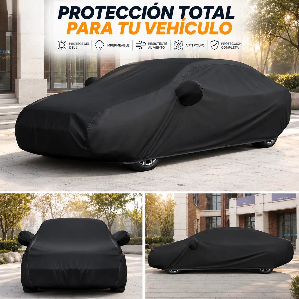 Funda Cobertor para Carro Wagen Deluxe - Doble Faz