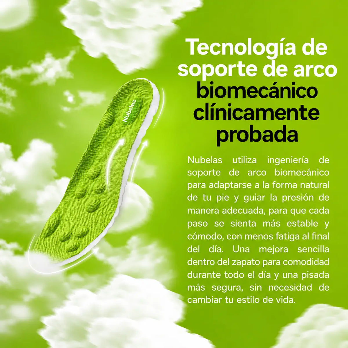 Plantillas Nubelas | Comodidad en cada pisada
