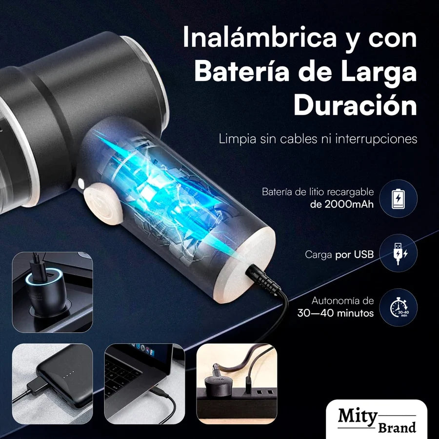 Mini Aspiradora Turbo Premium Suiza