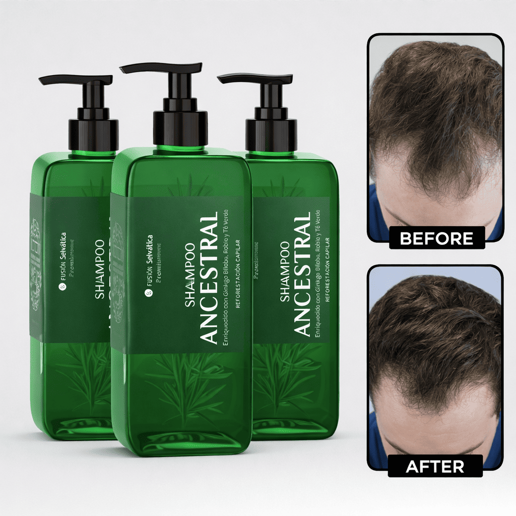 Champú activador de raíces ANCESTRAL Premium 500 ml